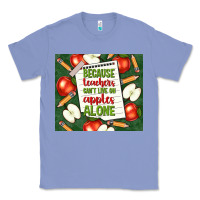 Colony Blue because teachers can't live on apples alone tumble Classic Tee - TumblerDesignByShophia