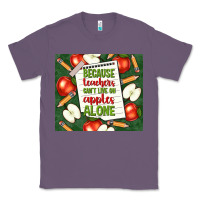 Lavender because teachers can't live on apples alone tumble Classic Tee - TumblerDesignByShophia