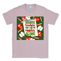 Lilac because teachers can't live on apples alone tumble Classic Tee - TumblerDesignByShophia
