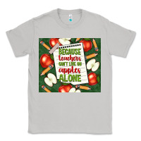 Moon Dust because teachers can't live on apples alone tumble Classic Tee - TumblerDesignByShophia