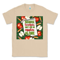 Mushroom because teachers can't live on apples alone tumble Classic Tee - TumblerDesignByShophia