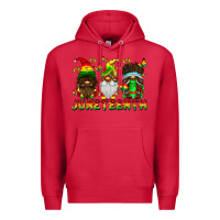 Cardinal June Teenth Gnomes Premium Hoodie - CowhideDigitalArt
