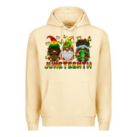 Pina Colada June Teenth Gnomes Premium Hoodie - CowhideDigitalArt