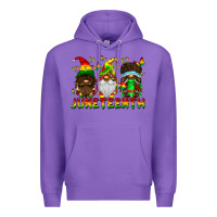 Purple June Teenth Gnomes Premium Hoodie - CowhideDigitalArt