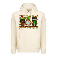 Tofu June Teenth Gnomes Premium Hoodie - CowhideDigitalArt