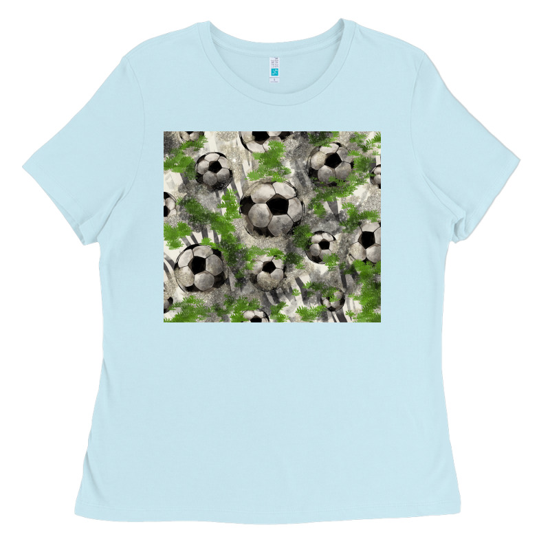 Soccer Tumbler Ladies Tee by HowdyJamesFarm | Teevron