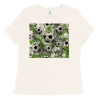 Bone Soccer tumbler Ladies Tee - HowdyJamesFarm