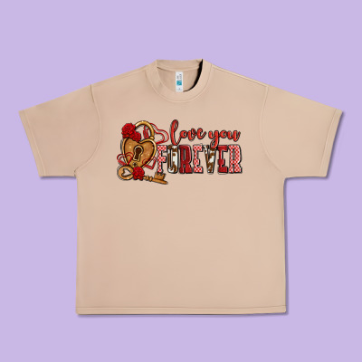 Love You Forever Olivia Urban Heavy Tee Designed By Oliviacreatesart