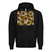 Black juneteenth sunflowers Zipper Hoodie - BarkalooDesign