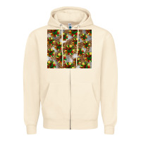 Sandshell juneteenth sunflowers Zipper Hoodie - BarkalooDesign