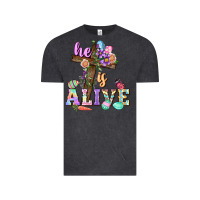 Vintage Black He is alive Easter Day Vintage Tee - CowGirlArtShop