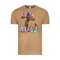 Vintage Camel He is alive Easter Day Vintage Tee - CowGirlArtShop