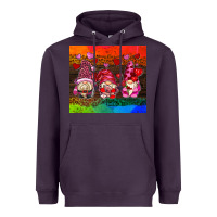 Plum valentines day gnome Heavyweight Hoodie - AdoDesignShop