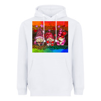 White valentines day gnome Heavyweight Hoodie - AdoDesignShop