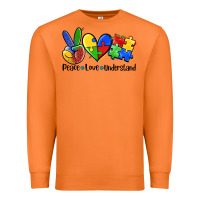 Carrot peace love  cure Premium Sweatshirt - AdoDesignShop
