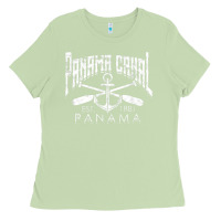 Matcha panama canal   central america pacific ocean traveling beach t shirt Ladies Tee - maiPhamDesign