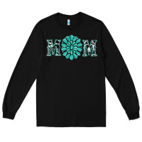 Black western mom Long Sleeve Tee - RanaPortraitStore