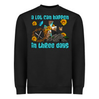 Black easter a lot can happen in three days western sunflowers Heavyweight Sweatshirt - Artiststas