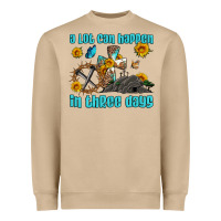 Mushroom easter a lot can happen in three days western sunflowers Heavyweight Sweatshirt - Artiststas