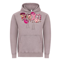 Vintage Zinc Valentine's Day pig xoxo Vintage Hoodie - FaDigitalArtStudio