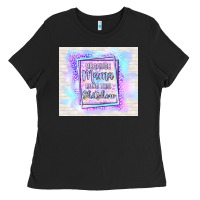 Because Mama Runs This Shitshow Ladies Tee | Teevron