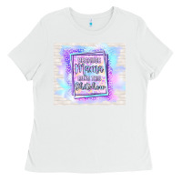 White because mama runs this shitshow Ladies Tee - TumblerDesignByShophia