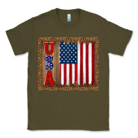 Army Green america usa flag tumbler Classic Tee - TumblerDesignByShophia