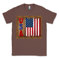 Chestnut america usa flag tumbler Classic Tee - TumblerDesignByShophia