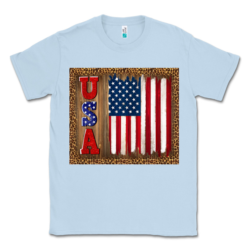 America Usa Flag Tumbler Classic Tee by TumblerDesignByShophia | Teevron