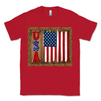 Red america usa flag tumbler Classic Tee - TumblerDesignByShophia