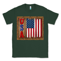 Sports Green america usa flag tumbler Classic Tee - TumblerDesignByShophia