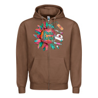 Chestnut western  pacu nurse medical instruments Zipper Hoodie - BarkalooDesign