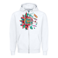 White western  pacu nurse medical instruments Zipper Hoodie - BarkalooDesign
