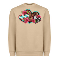 Mushroom easter spring western hearts Heavyweight Sweatshirt - Artiststas