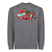 Easter Spring Western Hearts Heavyweight Sweatshirt | Teevron