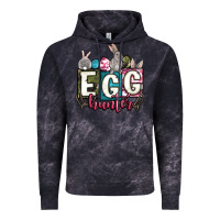 Cloud Black Easter egg hunter Vintage Hoodie - OliviaCreatesArt