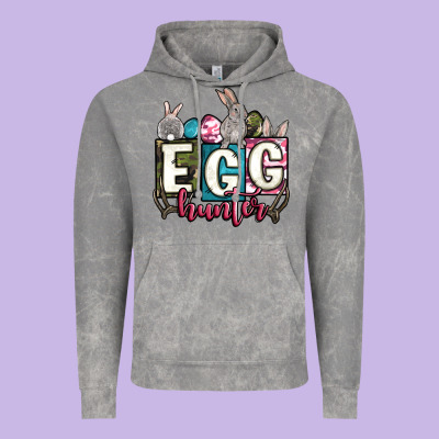 Easter Egg Hunter Vintage Hoodie Designed By Oliviacreatesart
