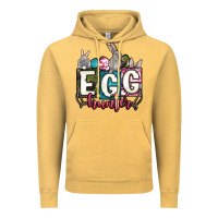 Vintage Mustard Easter egg hunter Vintage Hoodie - OliviaCreatesArt