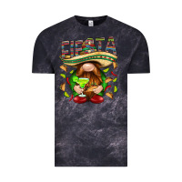 Fiesta Gnome With Tacos Mexico Vintage Tee | Teevron