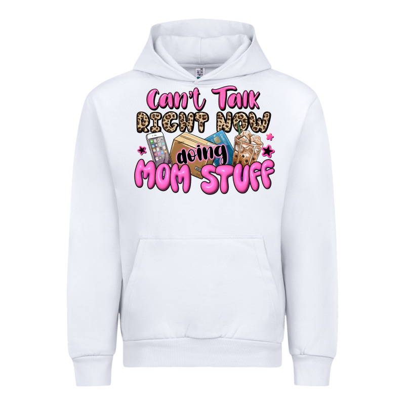 Can't Talk Right Now Doing Mom Stuff Urban Hoodie by JahusDesignShop | Teevron