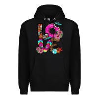 Black Love Summer Premium Hoodie - CowhideDigitalArt