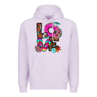 Lilac Love Summer Premium Hoodie - CowhideDigitalArt
