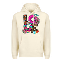 Sandshell Love Summer Premium Hoodie - CowhideDigitalArt