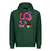 Sports Green Love Summer Premium Hoodie - CowhideDigitalArt