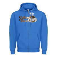 True Royal coffee time Zipper Hoodie - BarkalooDesign
