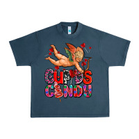 Midnight Navy cupids candy olivia Urban Heavy Tee - OliviaCreatesArt