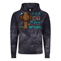 Cloud Black Easter Day A lot can happen in three days Vintage Hoodie - OliviaCreatesArt