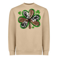 Mushroom western st patricks day shamrocks Heavyweight Sweatshirt - Artiststas