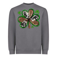 Storm western st patricks day shamrocks Heavyweight Sweatshirt - Artiststas