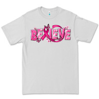 Dove Grey Cancer Believe Premium Tee - NancyCooperArtShop
